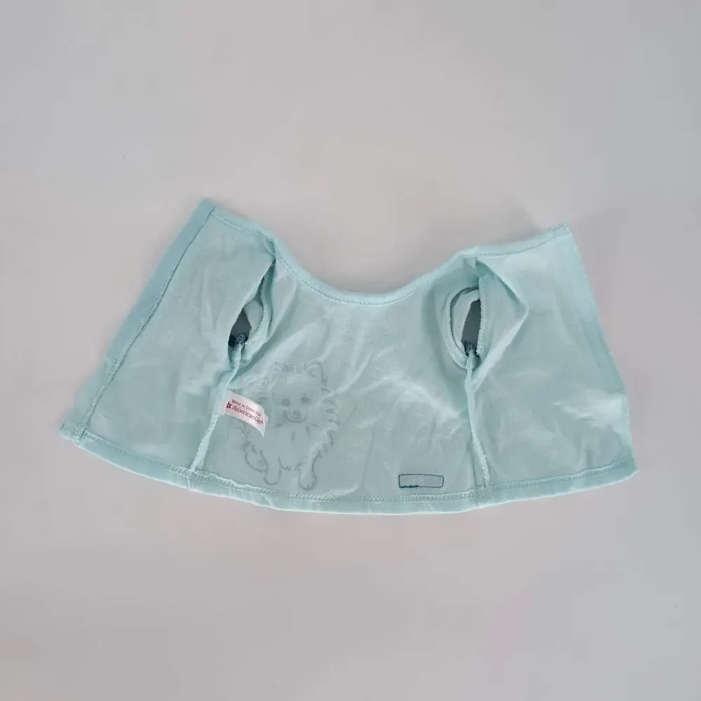 American Girl Doll Retired Blue Two Piece Pomeranian Pajamas Set for 18